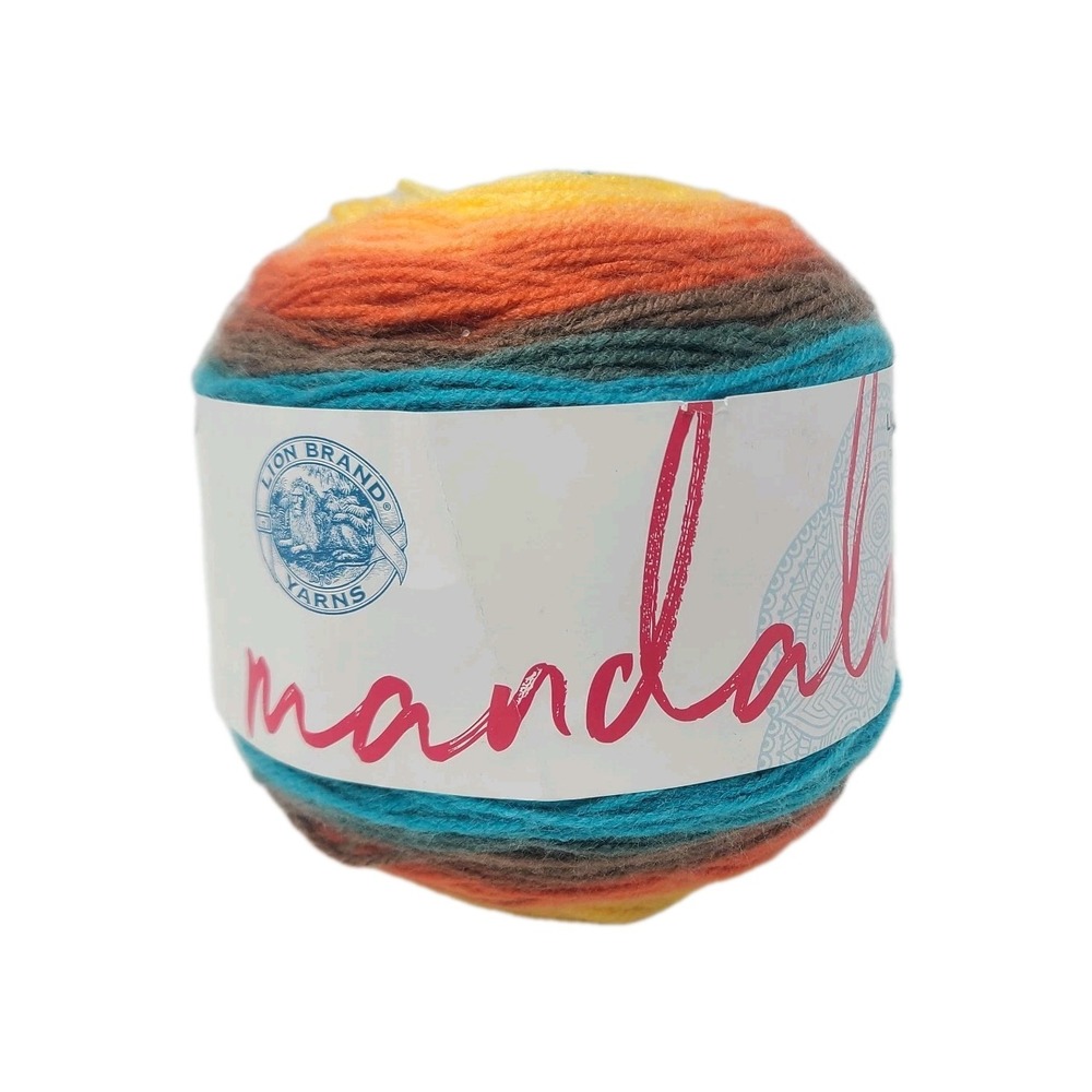 Lion Brand Yarn Mandala-Color: Thunderbird-590 Yards-100% Acrylic